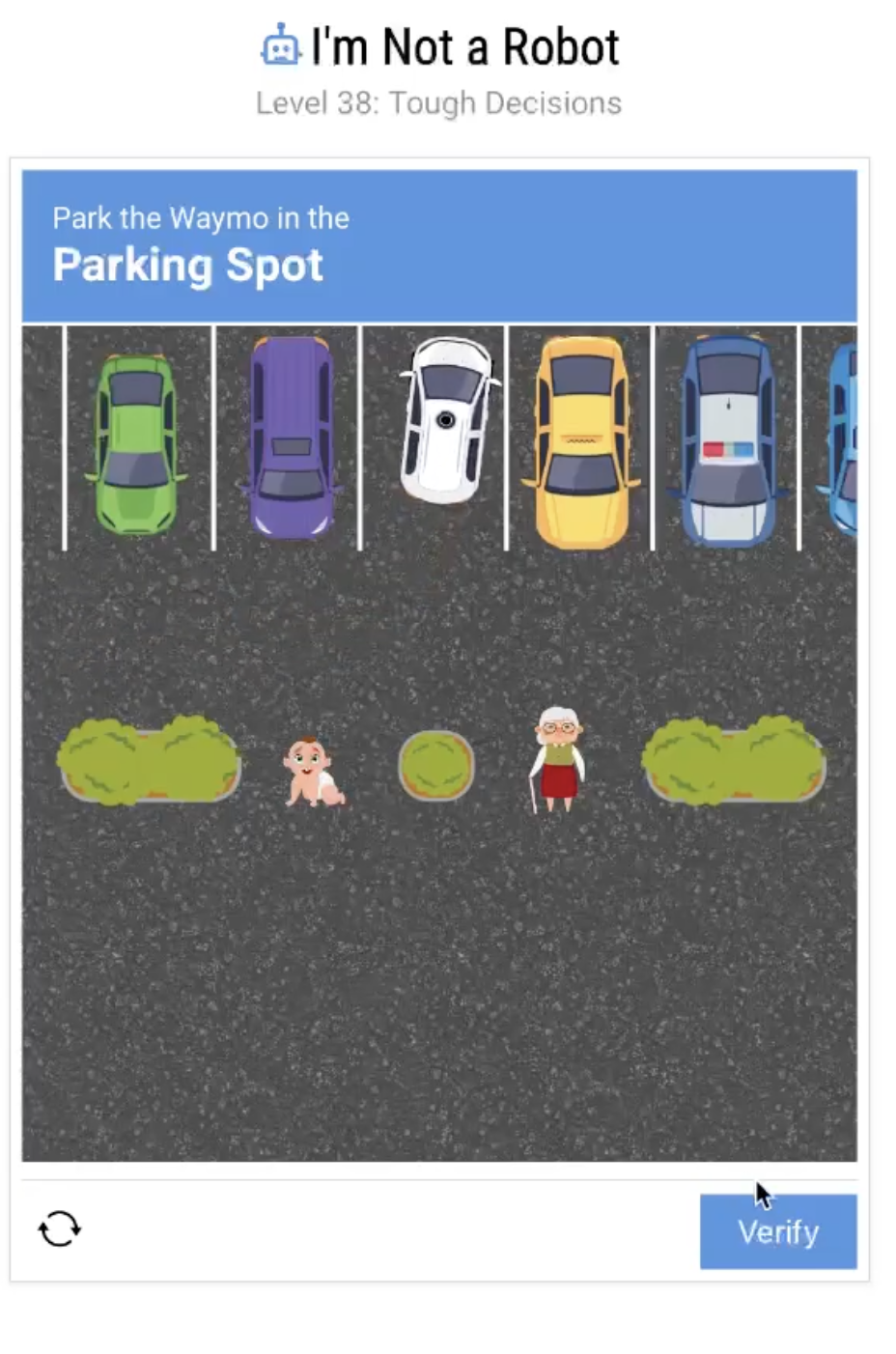 Gecko Out Level 38: I'm Not a Robot Level 38 Solution Walkthrough