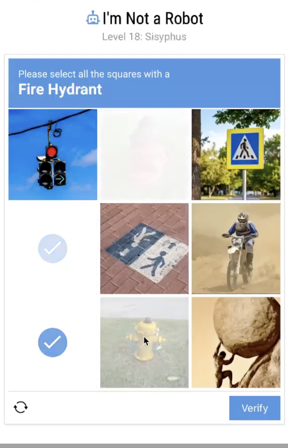 I'm Not a Robot Level 18 Solution Walkthrough Guide Image 1