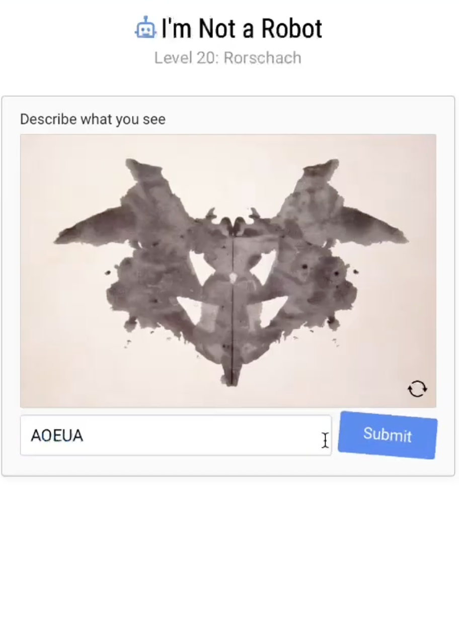 I'm Not a Robot Level 20 Solution Walkthrough Guide Image 1
